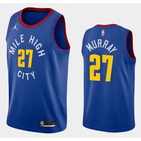 NBA Mænd Trøje Denver Nuggets Jamal Murray 27 2020-21 Jordan Brand Statement Edition Swingman